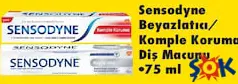 SENSODYNE BEYAZLATICI/KOMPLE KORUMA DİŞ MACUBU 75 ML SENSODYNE BEYAZLATICI/KOMPLE KORUMA DİŞ MACUBU 75 ML